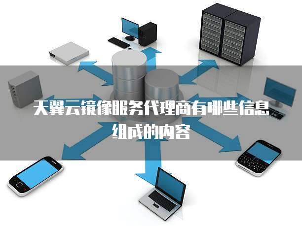 天翼云镜像服务代理商有哪些信息组成的内容