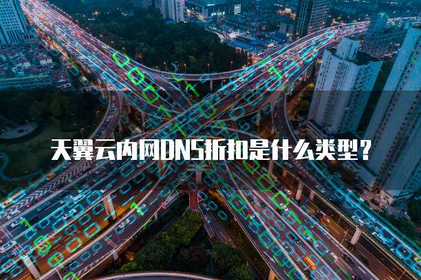 天翼云内网DNS折扣是什么类型?