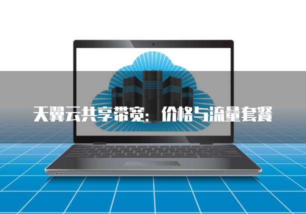 天翼云共享带宽:价格与流量套餐