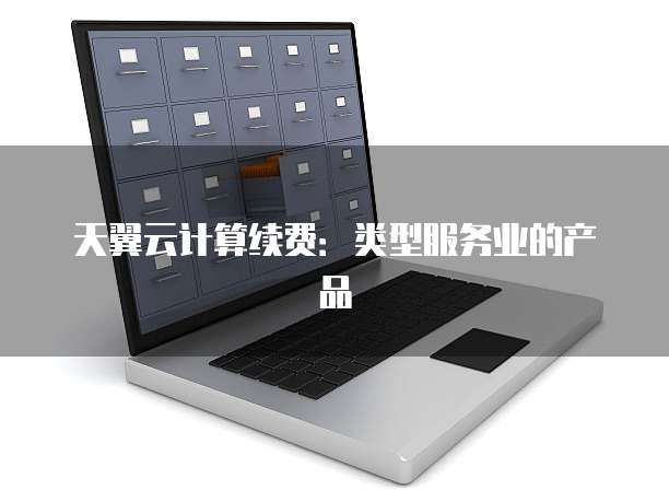 天翼云计算续费:类型服务业的产品
