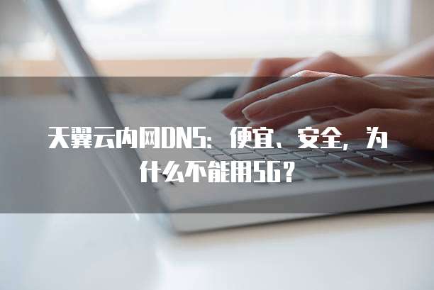 天翼云内网DNS：便宜、安全，为什么不能用5G？