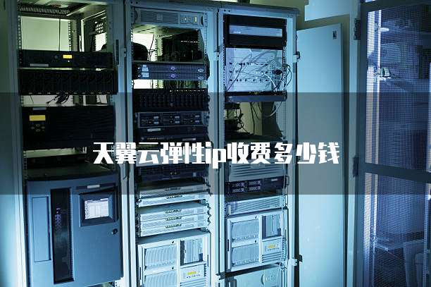 天翼云弹性ip收费多少钱