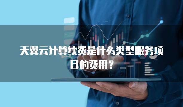 天翼云计算续费是什么类型服务项目的费用?