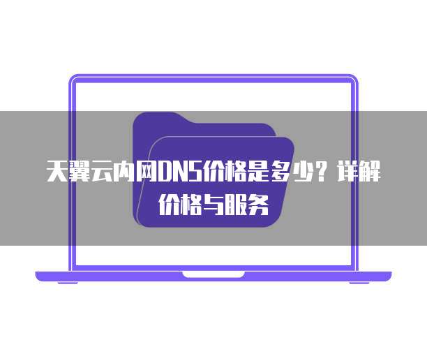 天翼云内网DNS价格是多少?详解价格与服务