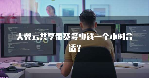 天翼云共享带宽多少钱一个小时合适？