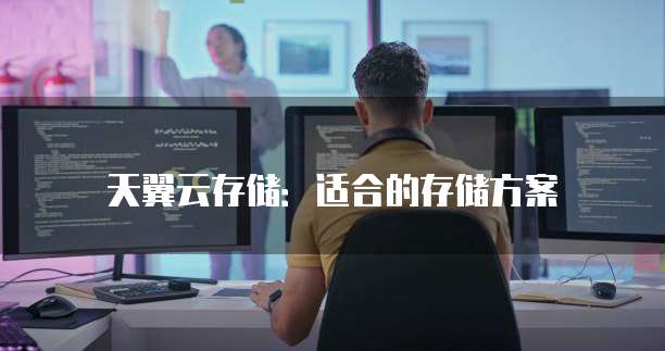 天翼云存储:适合的存储方案