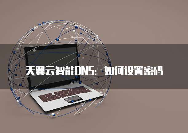 天翼云智能DNS:如何设置密码