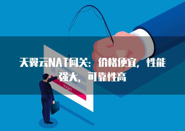 天翼云NAT网关：价格便宜，性能强大，可靠性高