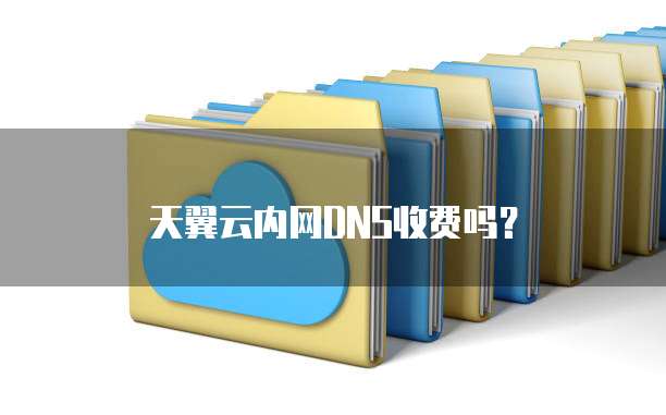 天翼云内网DNS收费吗?