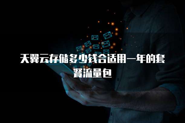 天翼云存储多少钱合适用一年的套餐流量包