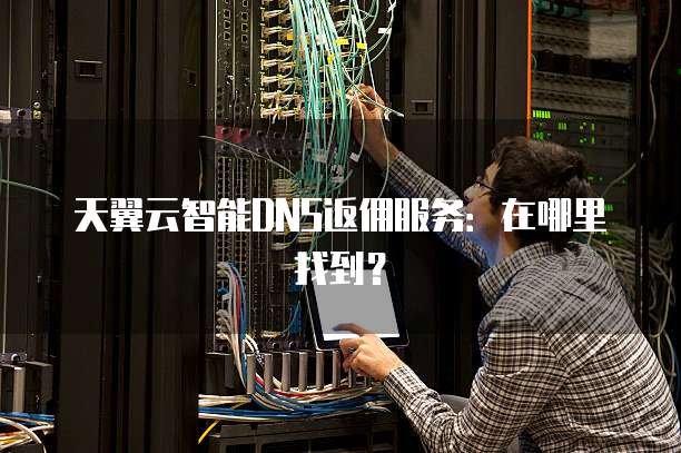 天翼云智能DNS返佣服务:在哪里找到?