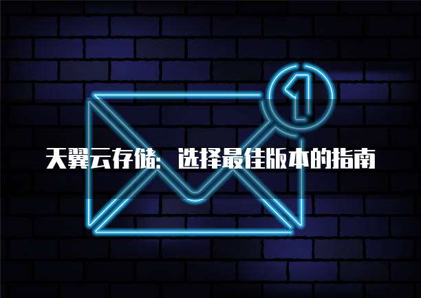天翼云存储：选择最佳版本的指南