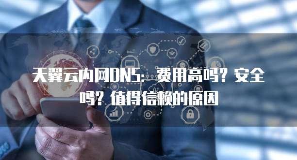 天翼云内网DNS：费用高吗？安全吗？值得信赖的原因