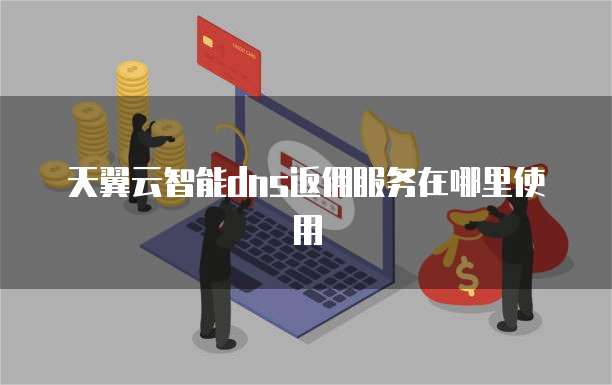 天翼云智能dns返佣服务在哪里使用