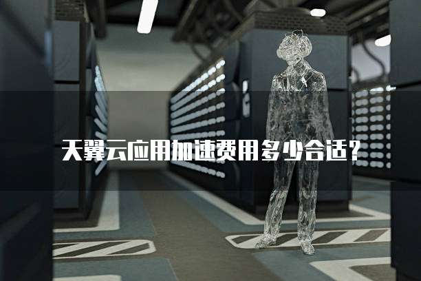 天翼云应用加速费用多少合适?