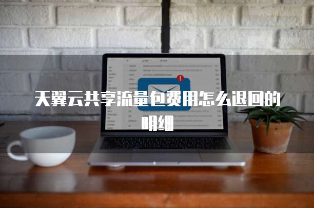 天翼云共享流量包费用怎么退回的明细