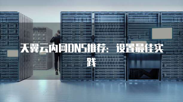 天翼云内网DNS推荐:设置最佳实践