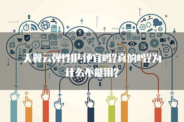 天翼云弹性IP:便宜吗?真的吗?为什么不能用?