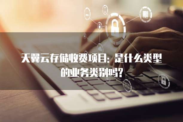 天翼云存储收费项目: 是什么类型的业务类别吗?