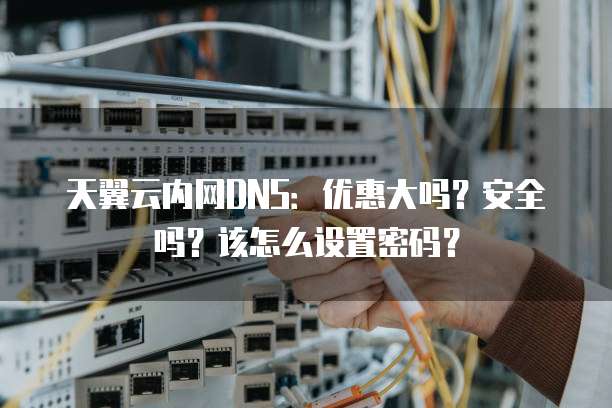 天翼云内网DNS:优惠大吗?安全吗?该怎么设置密码?