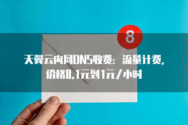天翼云内网DNS收费：流量计费，价格0.1元到1元/小时