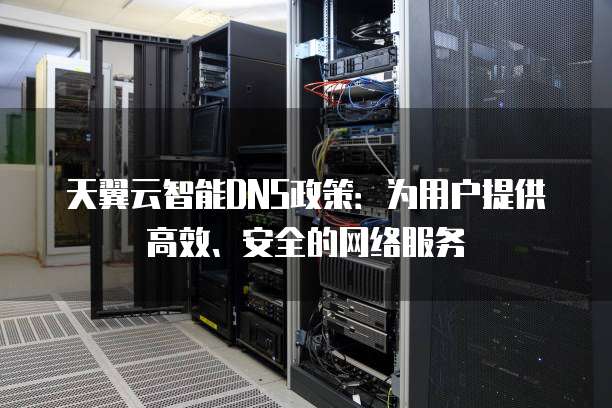 天翼云智能DNS政策：为用户提供高效、安全的网络服务