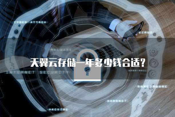 天翼云存储一年多少钱合适?