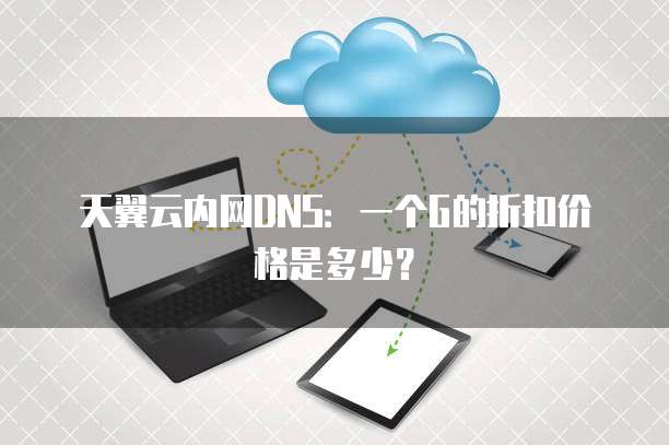天翼云内网DNS:一个G的折扣价格是多少?