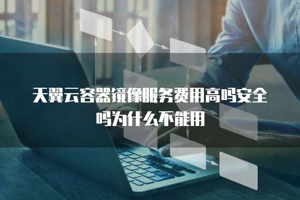 天翼云容器镜像服务费用高吗安全吗为什么不能用