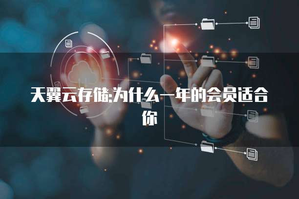 天翼云存储:为什么一年的会员适合你
