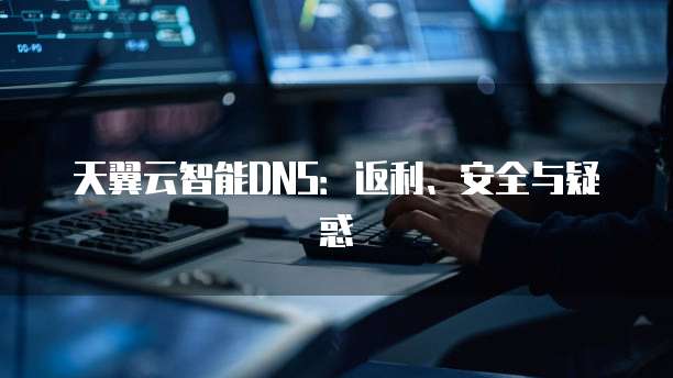 天翼云智能DNS:返利、安全与疑惑