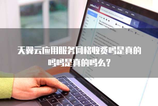 天翼云应用服务网格收费吗是真的吗吗是真的吗么?