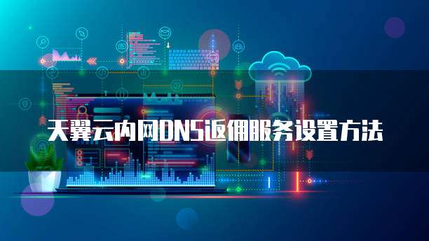 天翼云内网DNS返佣服务设置方法