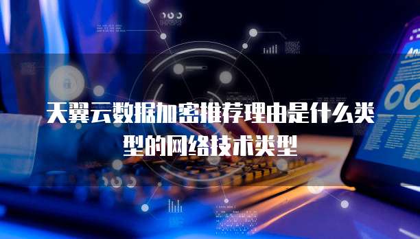 天翼云数据加密推荐理由是什么类型的网络技术类型