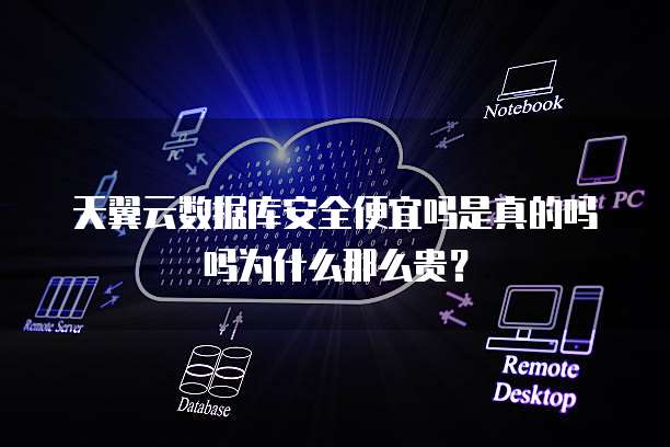 天翼云数据库安全便宜吗是真的吗吗为什么那么贵?
