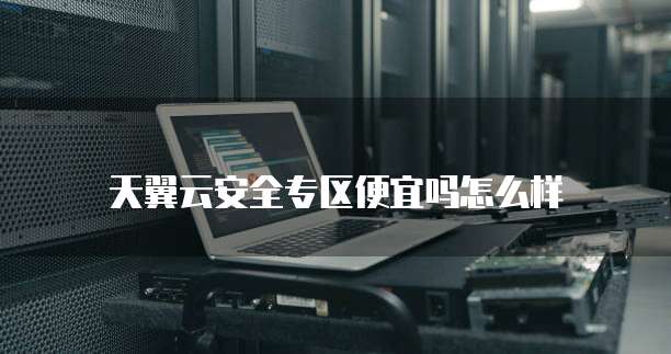 天翼云安全专区便宜吗怎么样