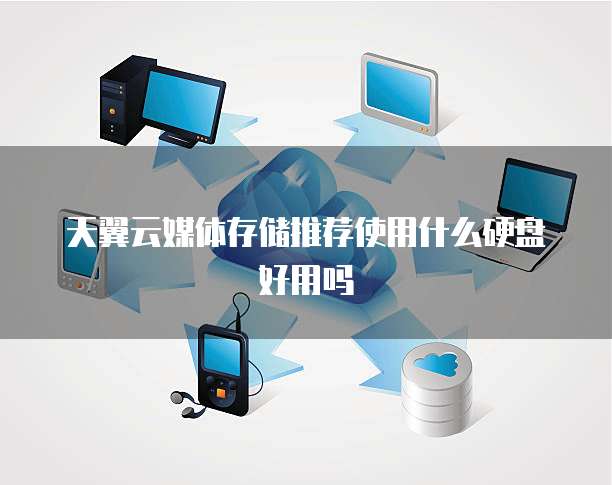 天翼云媒体存储推荐使用什么硬盘好用吗