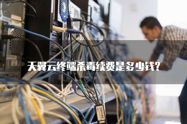 天翼云终端杀毒续费是多少钱?