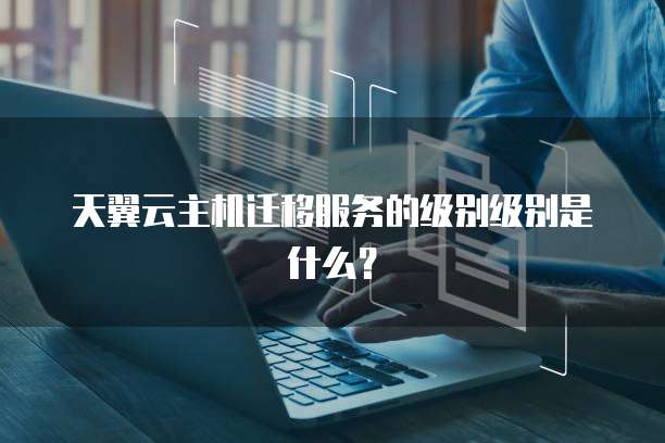 天翼云主机迁移服务的级别级别是什么？