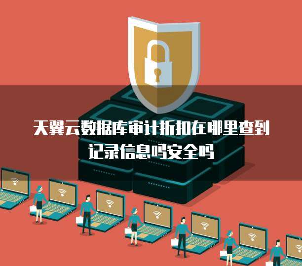 天翼云数据库审计折扣在哪里查到记录信息吗安全吗