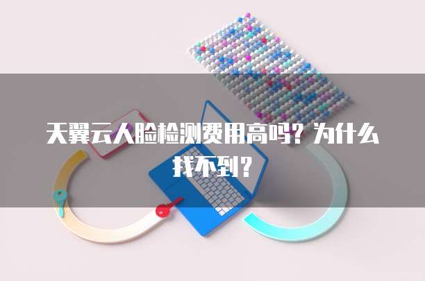 天翼云人脸检测费用高吗？为什么找不到？

