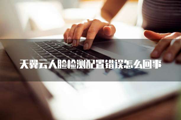 天翼云人脸检测配置错误怎么回事
