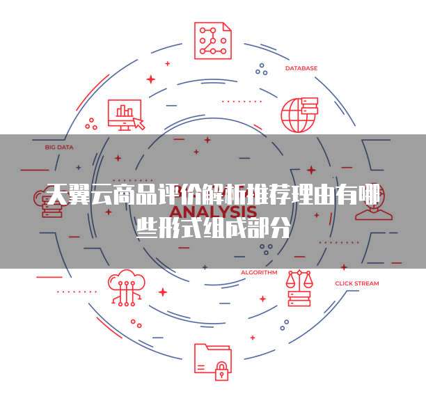 天翼云商品评价解析推荐理由有哪些形式组成部分