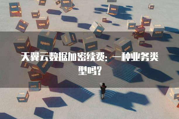 天翼云数据加密续费: 一种业务类型吗?