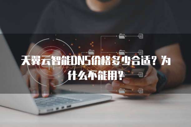 天翼云智能DNS价格多少合适?为什么不能用?