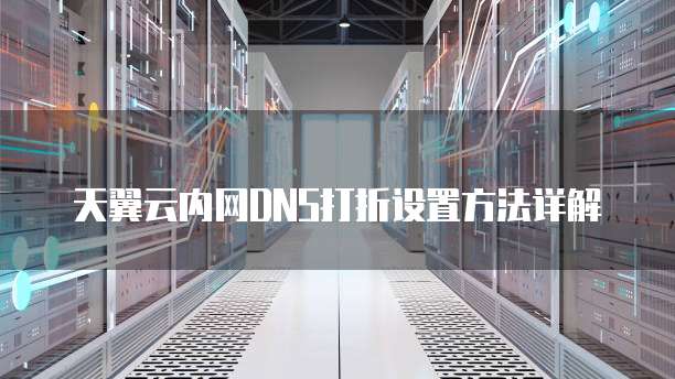 天翼云内网DNS打折设置方法详解