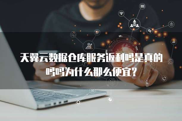 天翼云数据仓库服务返利吗是真的吗吗为什么那么便宜?