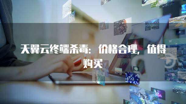 天翼云终端杀毒:价格合理,值得购买