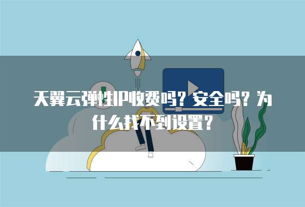 天翼云弹性IP收费吗？安全吗？为什么找不到设置？