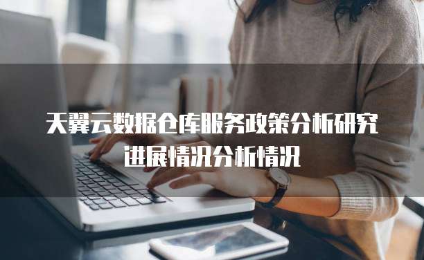 天翼云数据仓库服务政策分析研究进展情况分析情况